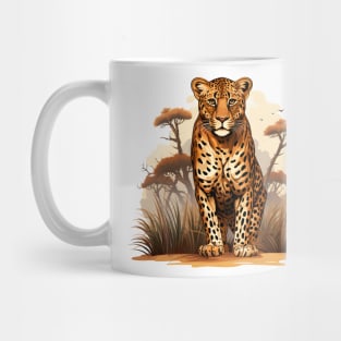 African Leopard Mug